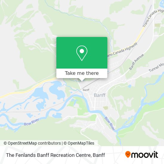 The Fenlands Banff Recreation Centre plan