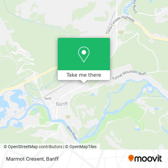 Marmot Cresent map