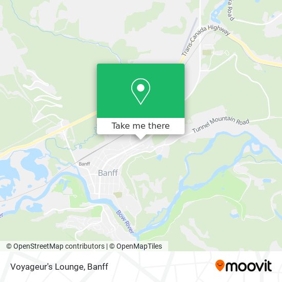 Voyageur's Lounge map