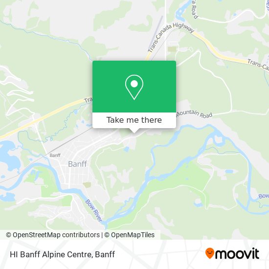 HI Banff Alpine Centre plan