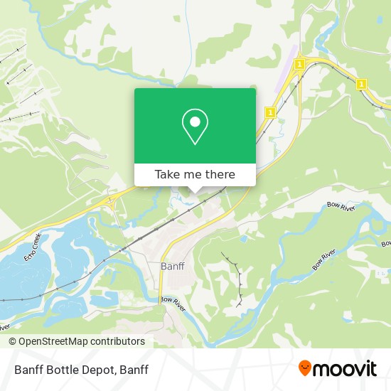 Banff Bottle Depot plan