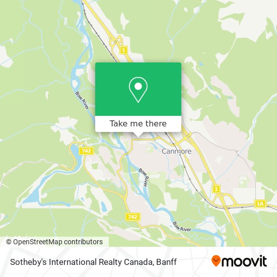 Sotheby's International Realty Canada map