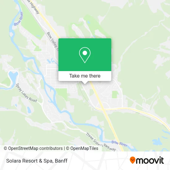 Solara Resort & Spa map