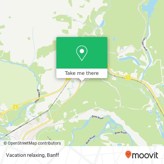 Vacation relaxing map