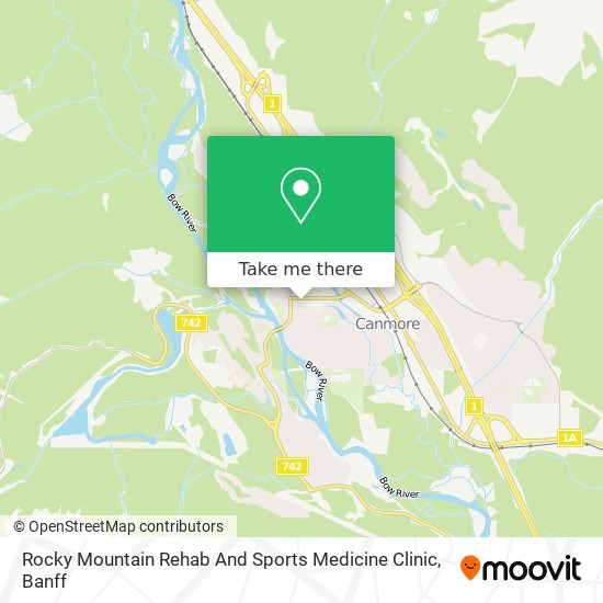 Rocky Mountain Rehab And Sports Medicine Clinic map