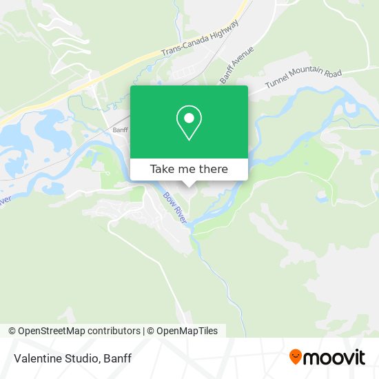 Valentine Studio map