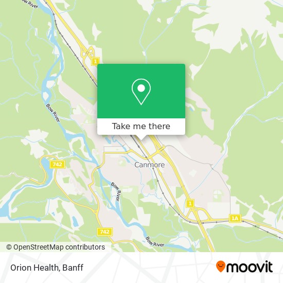 Orion Health map