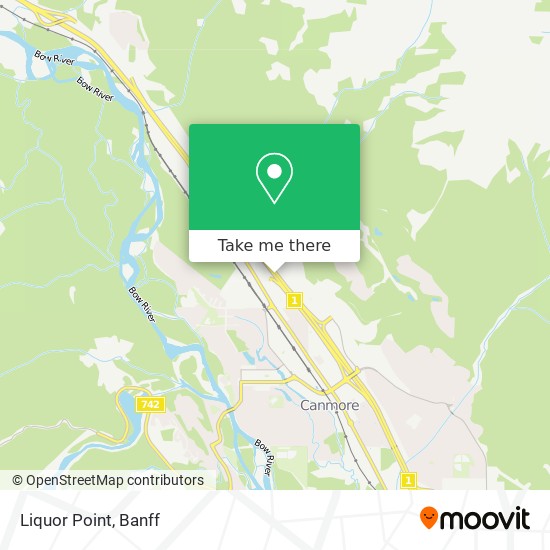 Liquor Point map