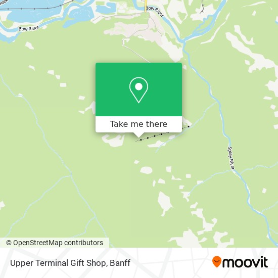 Upper Terminal Gift Shop map