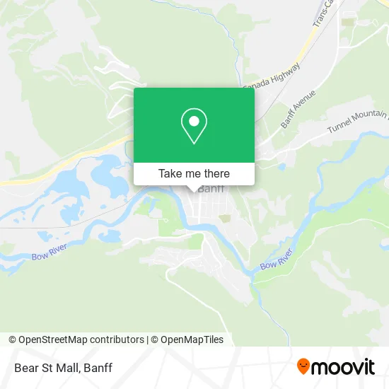 Bear St Mall map