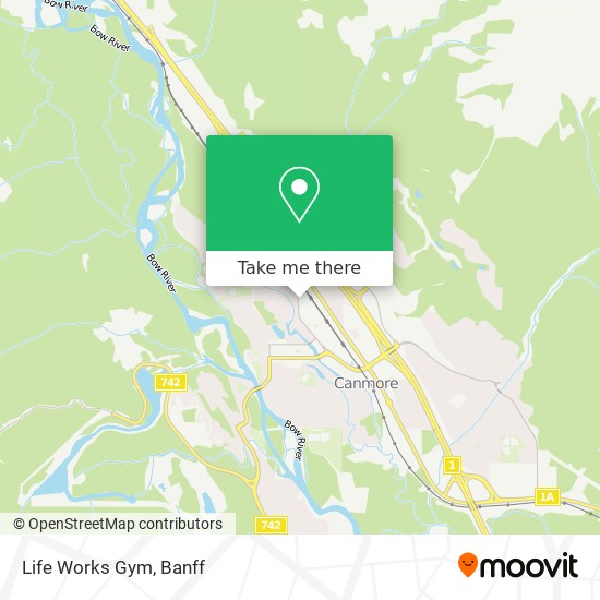 Life Works Gym map