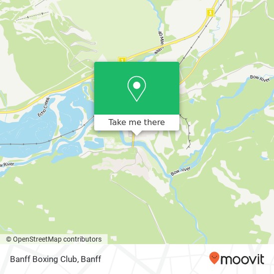 Banff Boxing Club map