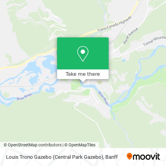 Louis Trono Gazebo (Central Park Gazebo) map