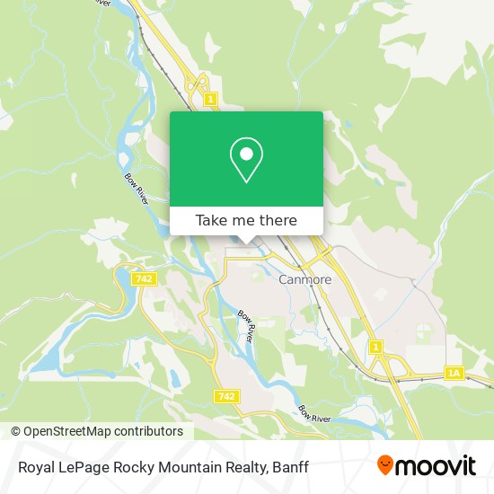Royal LePage Rocky Mountain Realty map