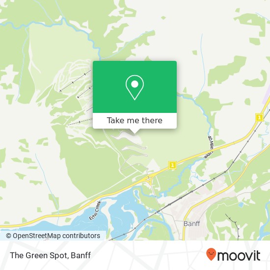 The Green Spot map