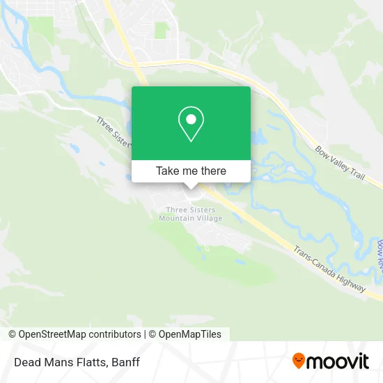 Dead Mans Flatts map