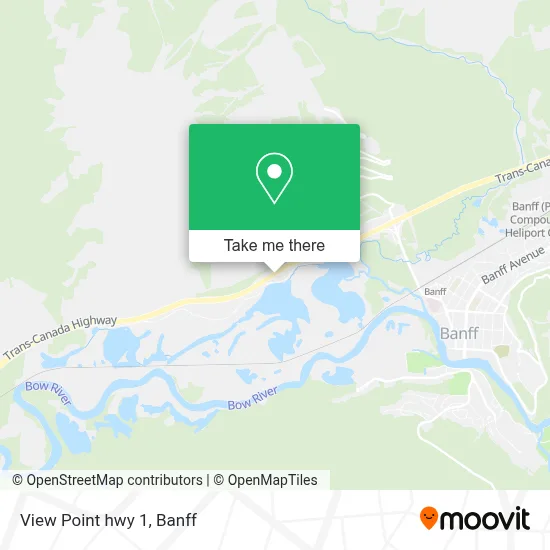 View Point hwy 1 map