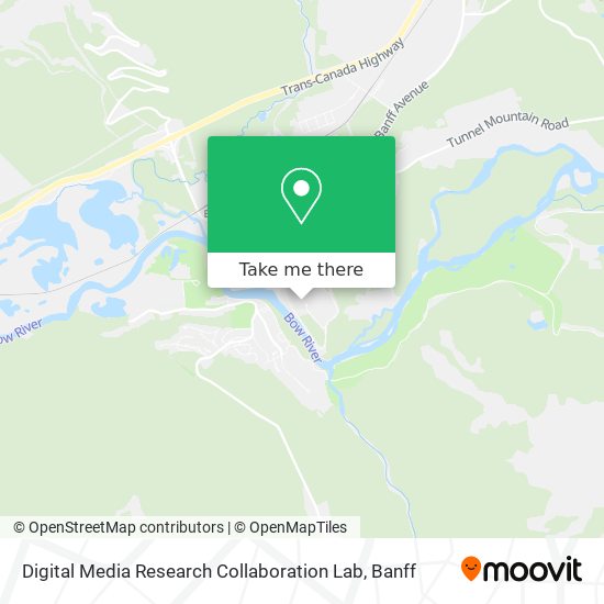 Digital Media Research Collaboration Lab map