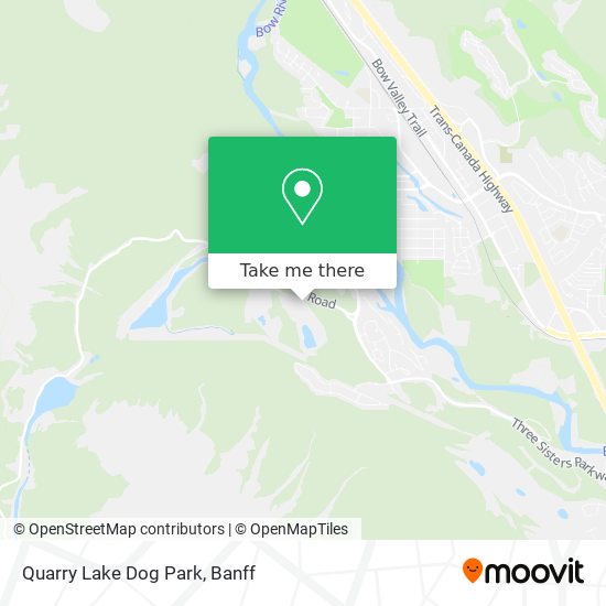 Quarry Lake Dog Park map