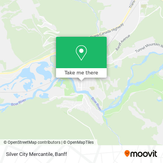 Silver City Mercantile map