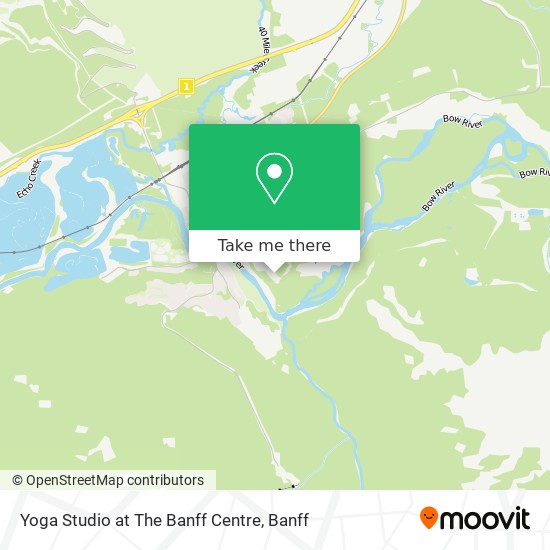 Yoga Studio at The Banff Centre plan