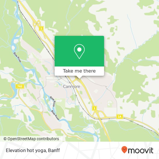 Elevation hot yoga map