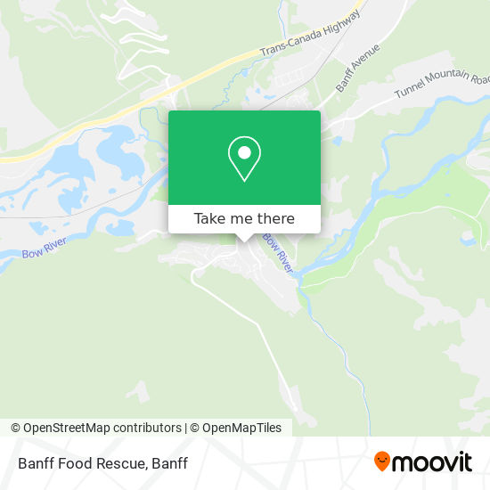 Banff Food Rescue map