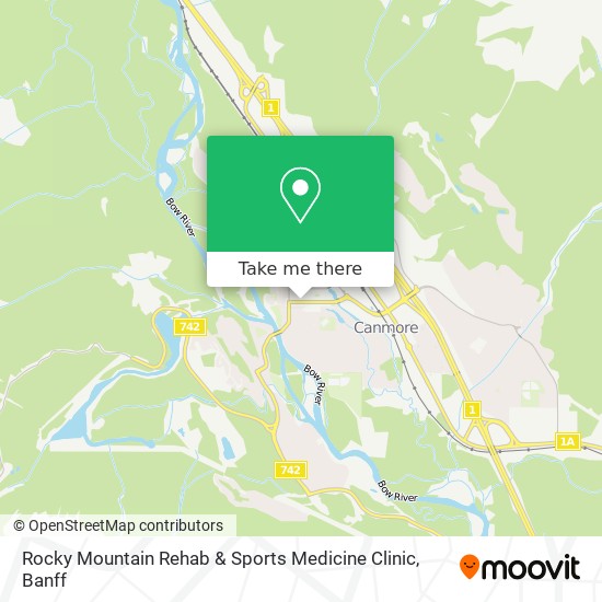 Rocky Mountain Rehab & Sports Medicine Clinic map