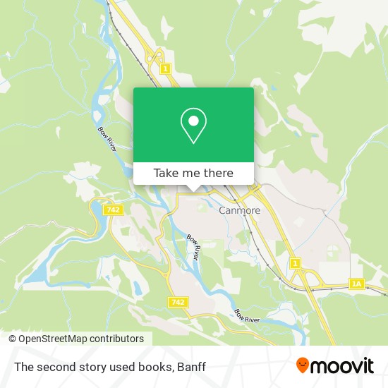 The second story used books map