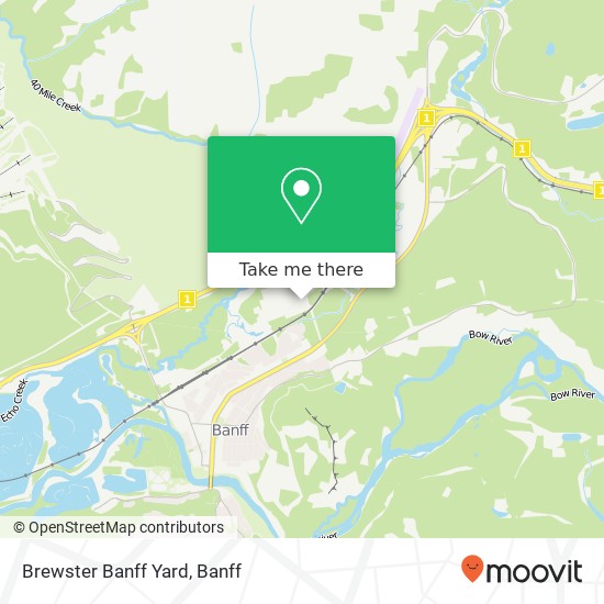 Brewster Banff Yard map