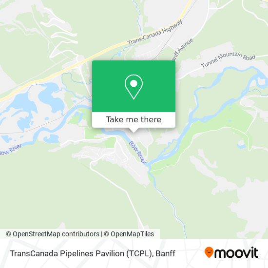 TransCanada Pipelines Pavilion (TCPL) map