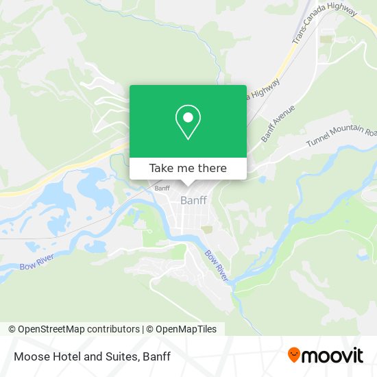 Moose Hotel and Suites map