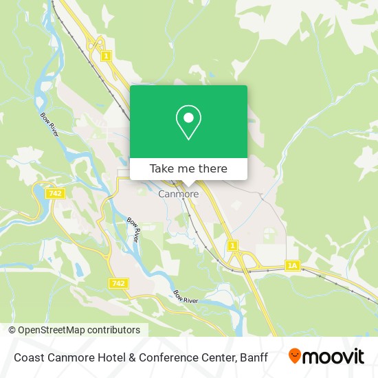 Coast Canmore Hotel & Conference Center plan