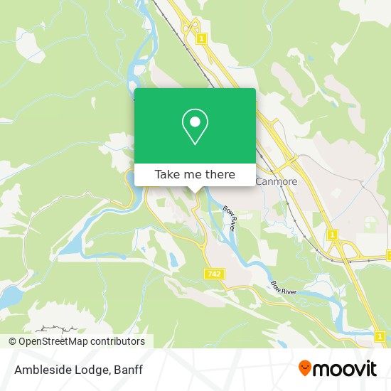 Ambleside Lodge map