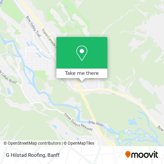 G Hilstad Roofing map