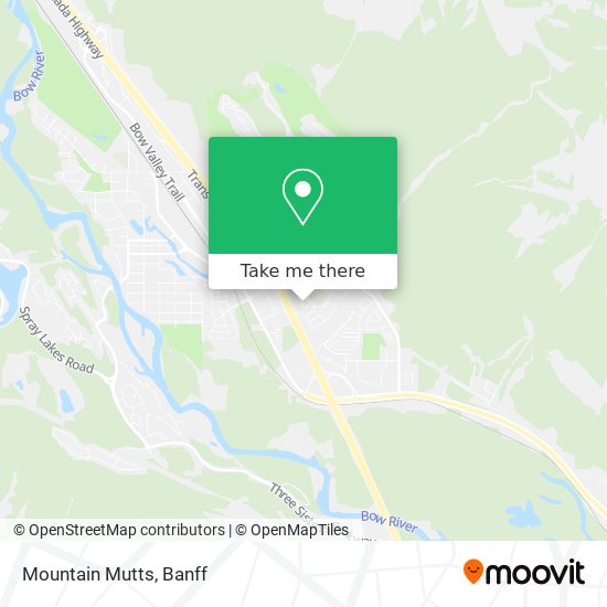 Mountain Mutts map