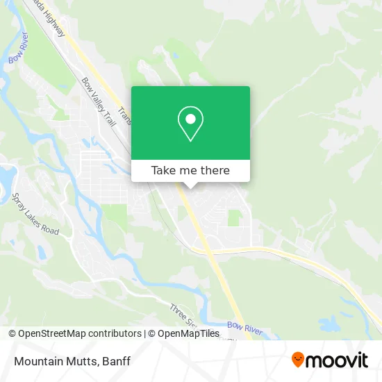 Mountain Mutts map
