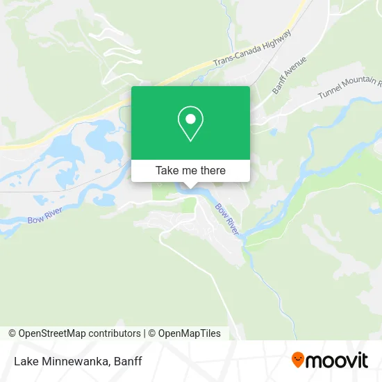 Lake Minnewanka plan