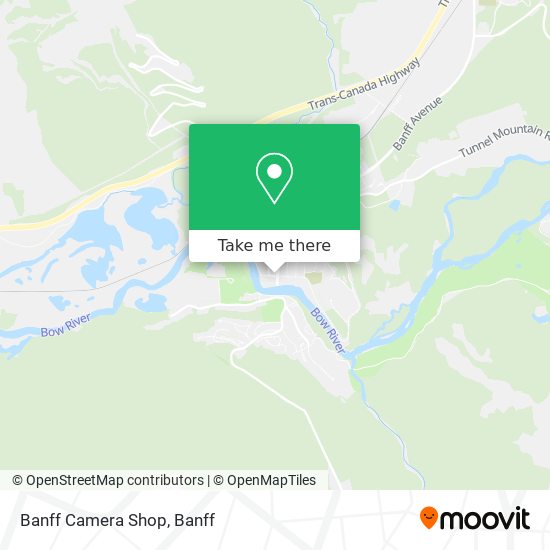 Banff Camera Shop map
