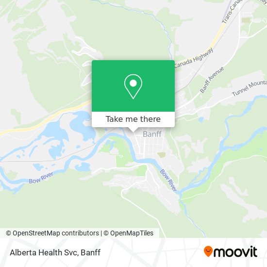 Alberta Health Svc map