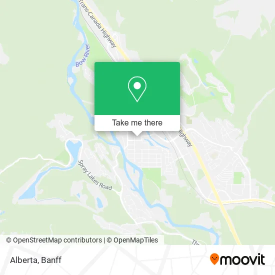 Alberta map