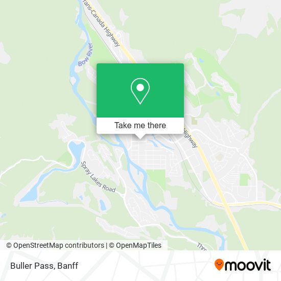 Buller Pass map