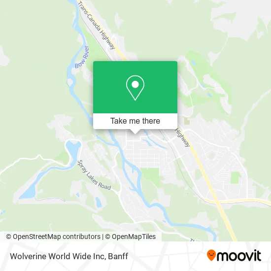 Wolverine World Wide Inc map