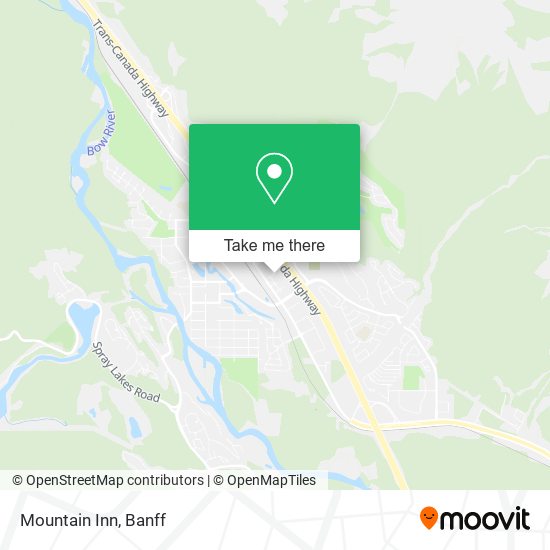 Mountain Inn map