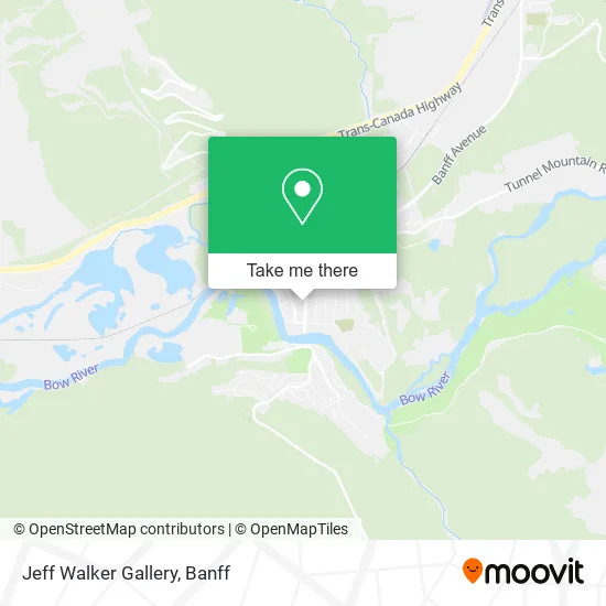 Jeff Walker Gallery map