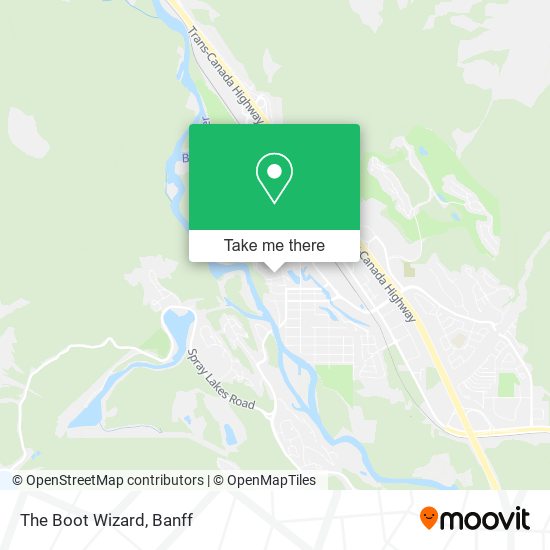 The Boot Wizard map