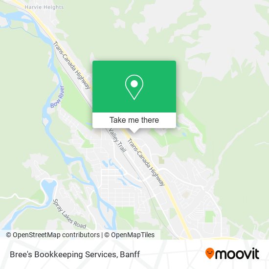 Bree's Bookkeeping Services map
