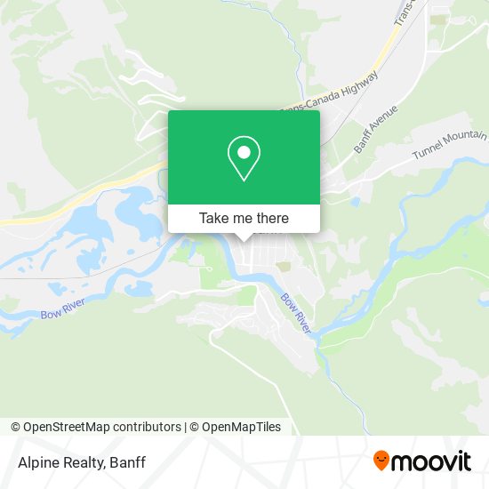 Alpine Realty map