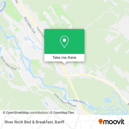 River Rock Bed & Breakfast map