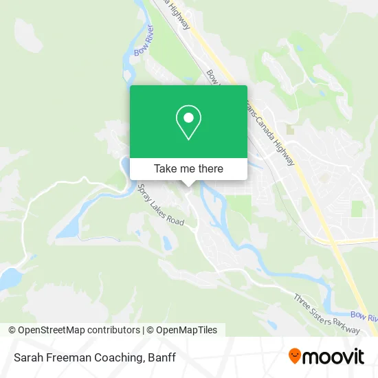 Sarah Freeman Coaching map